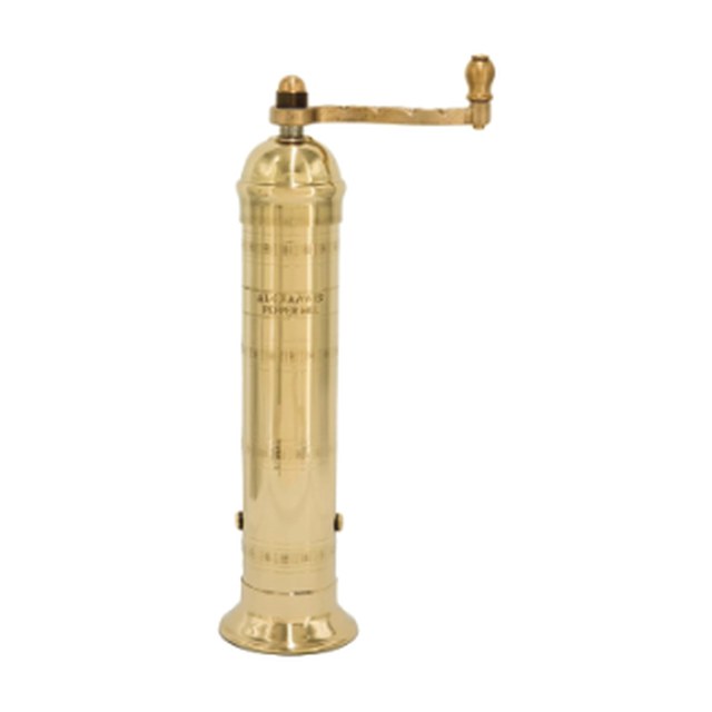 Brass Pepper Mill